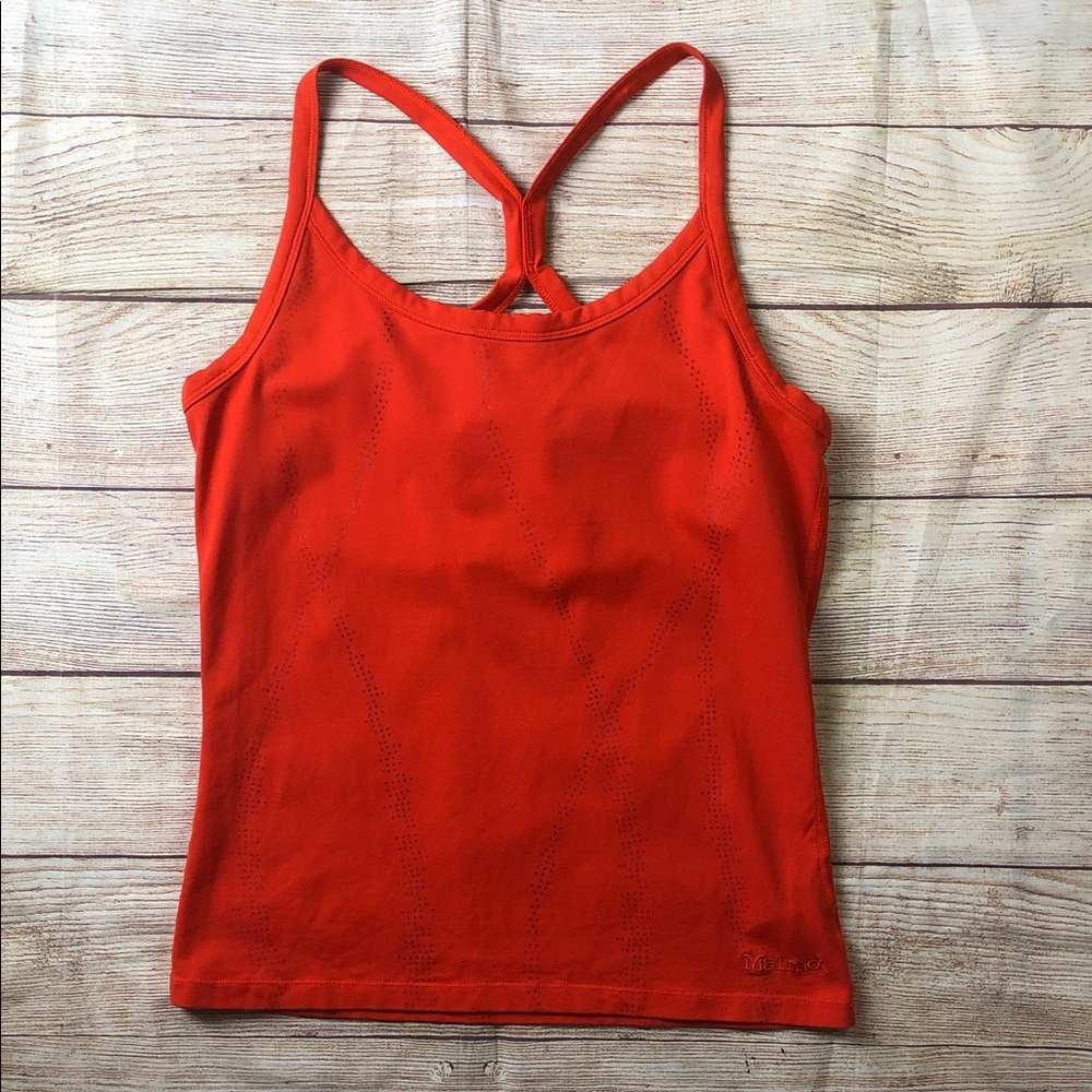 Marmot Bright Red Racerback Athletic Tank